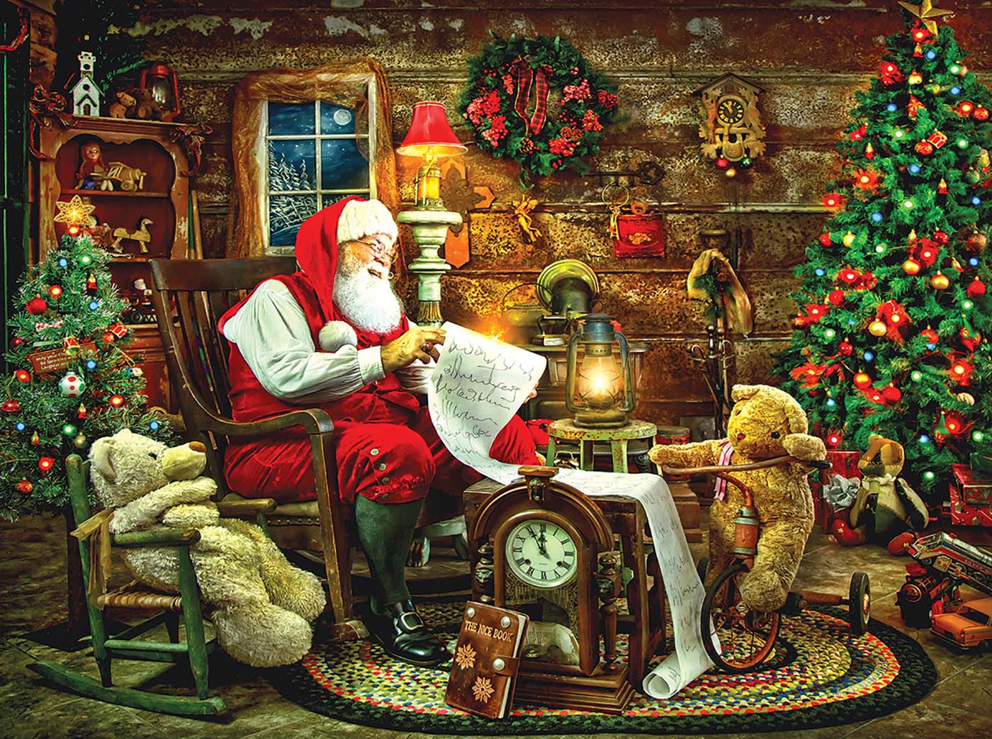 Magical Toy List - Scratch and Dent Christmas Jigsaw Puzzle