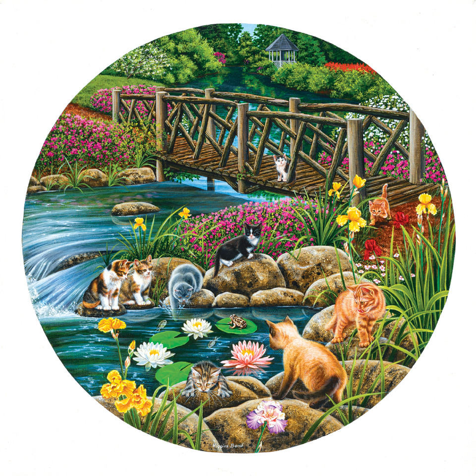 Field Cats - Scratch and Dent Cats Shaped Puzzle