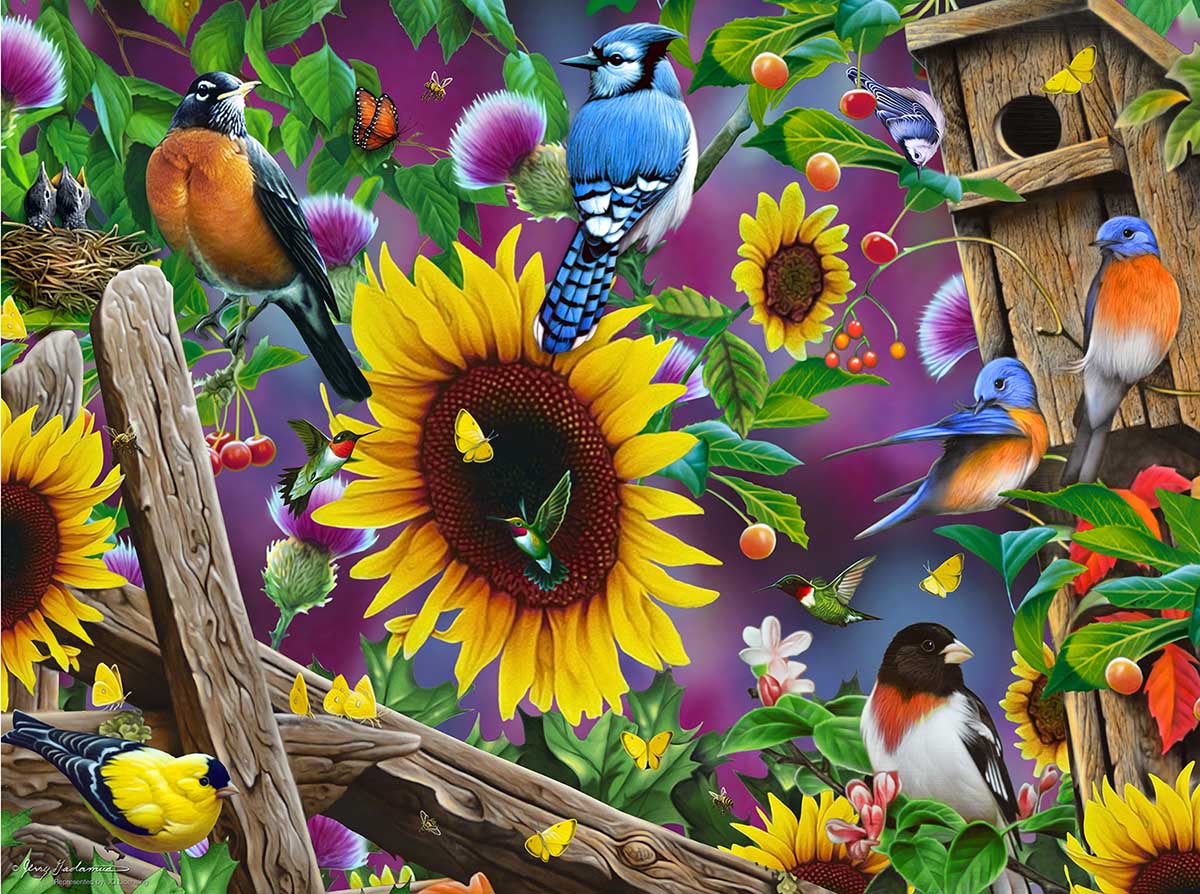 Finding Nectar Flower & Garden Jigsaw Puzzle By SunsOut