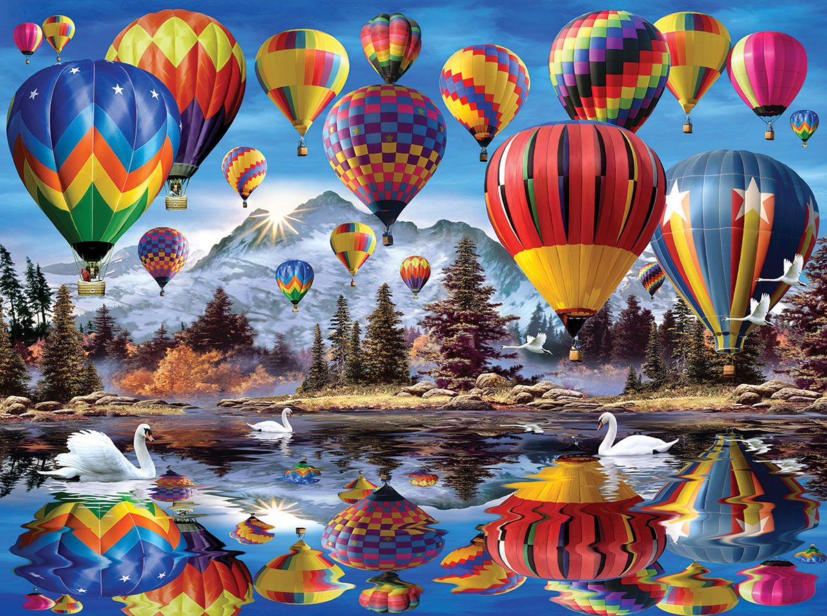 Hot Air Balloons - Scratch and Dent Jigsaw Puzzle
