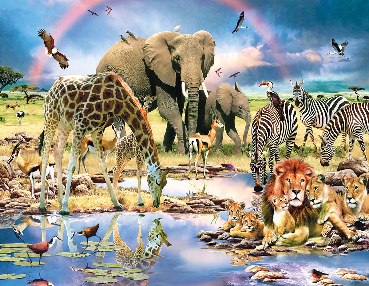 Cradle of Life - Scratch and Dent Africa Jigsaw Puzzle
