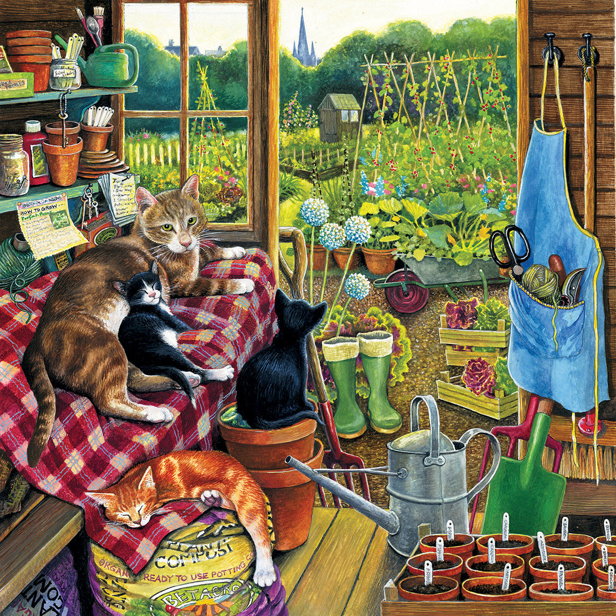 Cats and Dogs Dogs Jigsaw Puzzle By SunsOut