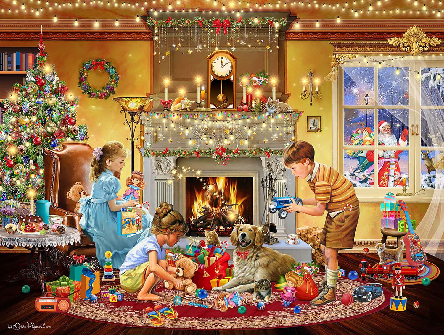 Gifts for Christmas Christmas Jigsaw Puzzle