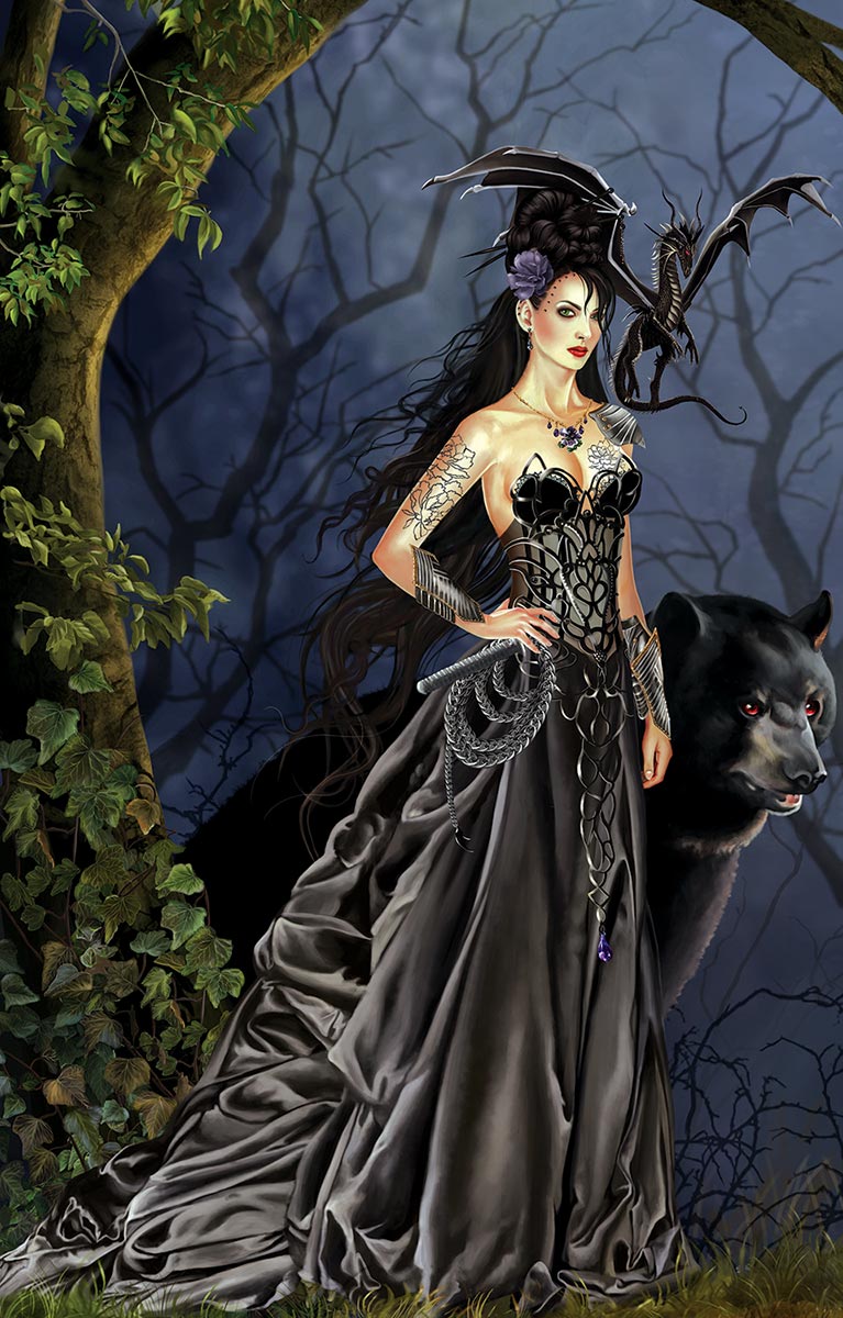 Mistress of the Lycani - Scratch and Dent Fantasy Jigsaw Puzzle