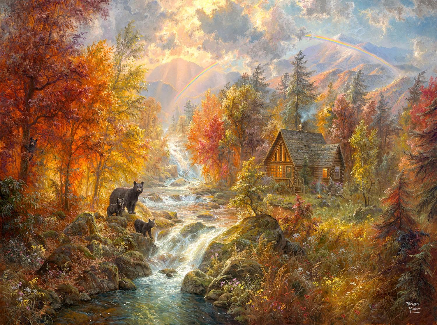 Autumn at Rainbow Falls - Scratch and Dent Fall