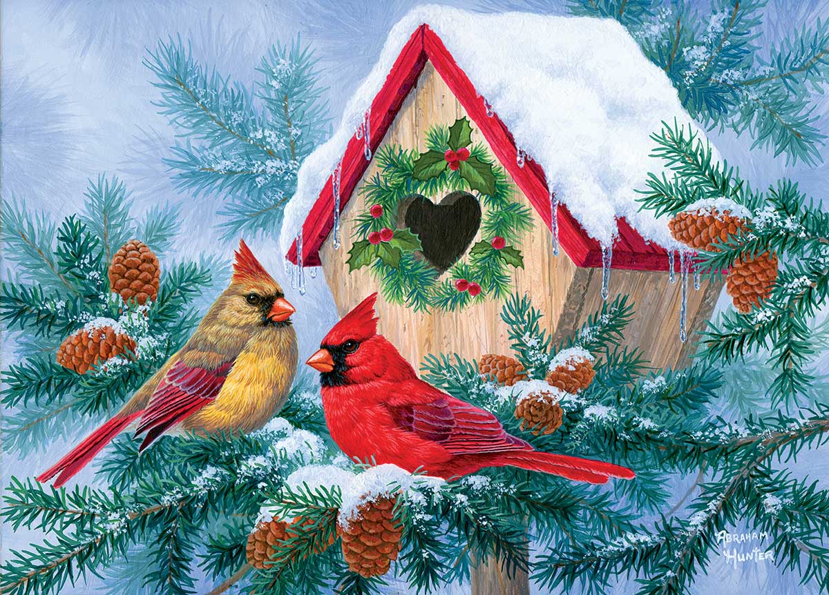 Home Tweet Home - Scratch and Dent Birds Jigsaw Puzzle