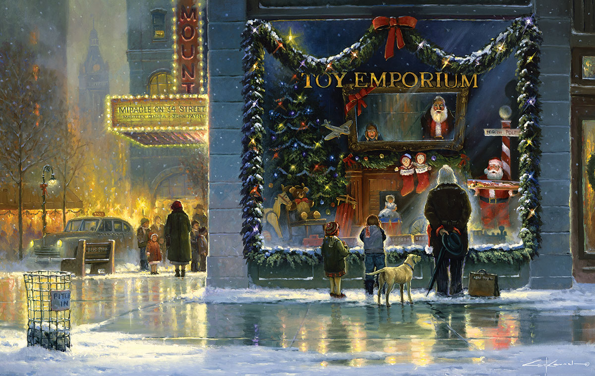 Festival of Lights Christmas Jigsaw Puzzle By Vermont Christmas Company