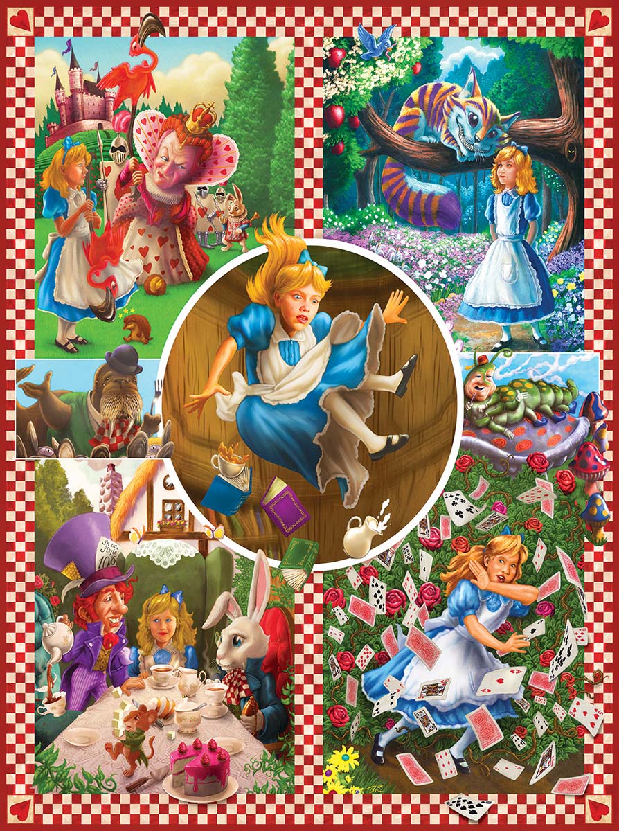 Classic Tales - Alice in Wonderland - Scratch and Dent Movies & TV Jigsaw Puzzle