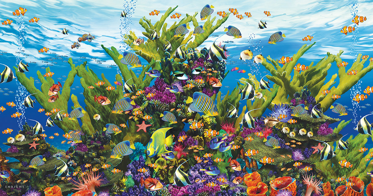 Aquarium of the Sea - Scratch and Dent Sea Life Jigsaw Puzzle