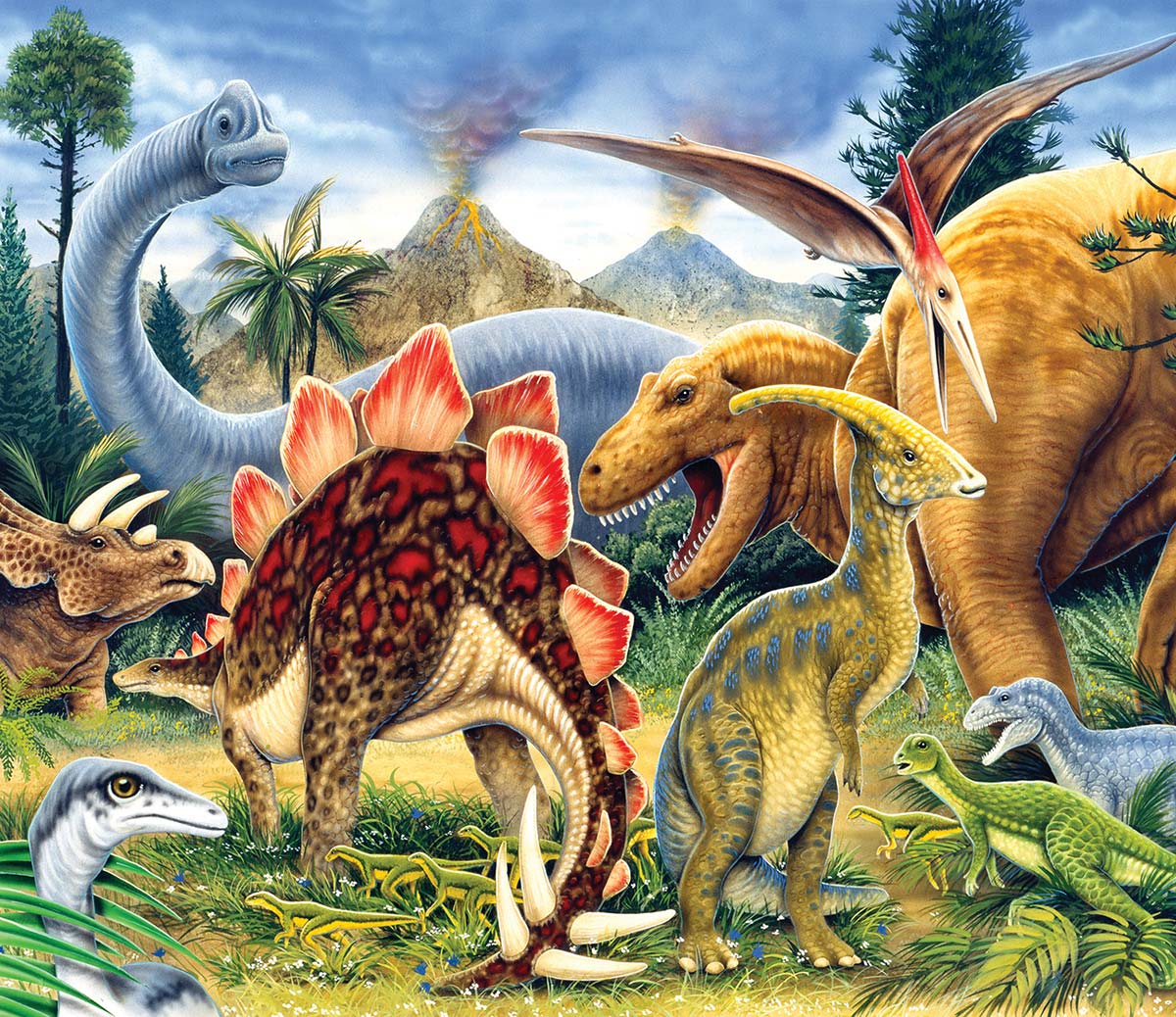 Space Dinosaurs Dinosaurs Children's Puzzles By Ravensburger