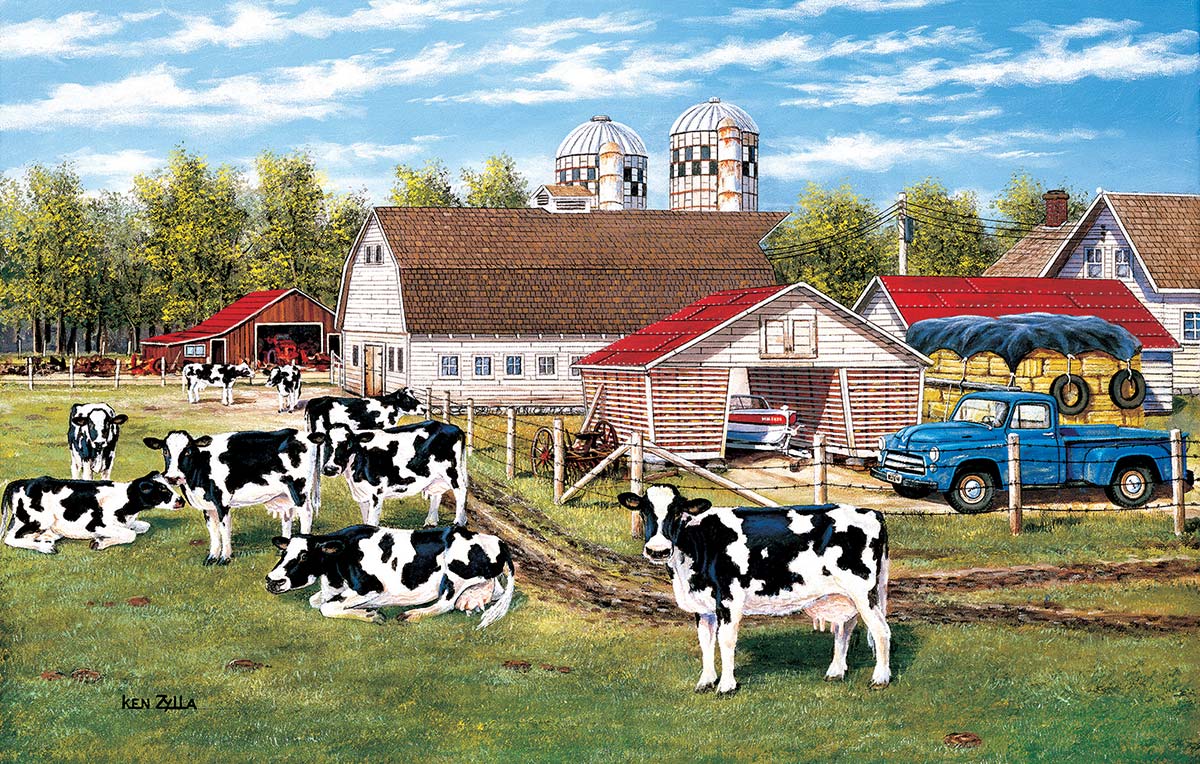 Home on the Farm - Scratch and Dent Farm Jigsaw Puzzle