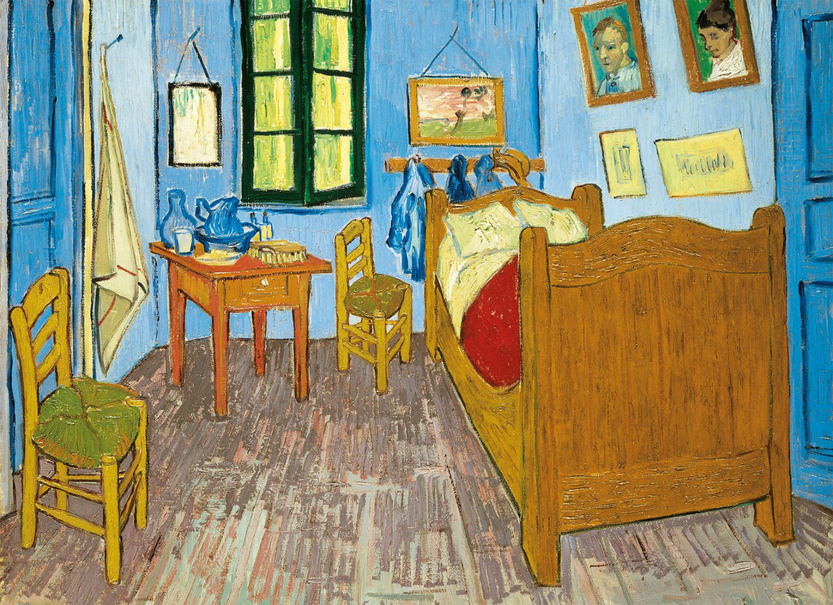 Bedroom in Arles - Scratch and Dent Fine Art Jigsaw Puzzle
