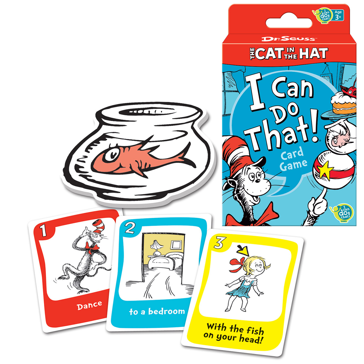 Dr. Seuss™ The Cat in the Hat I Can Do That!® Card Game - Scratch and Dent