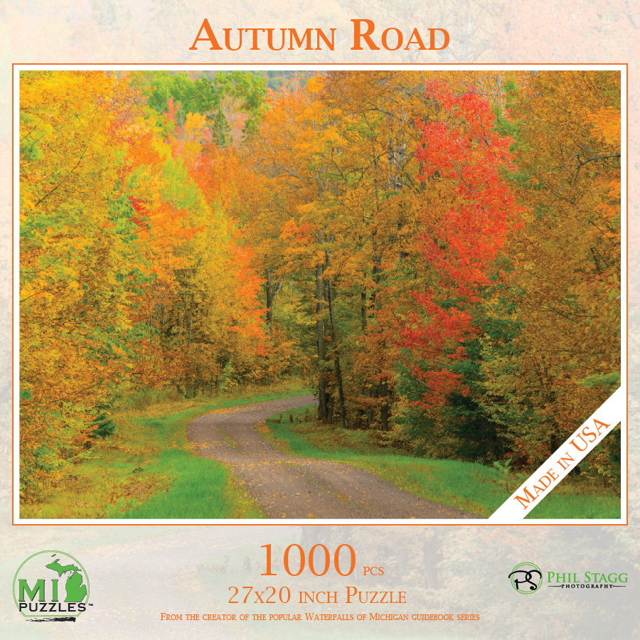 Autumn Road Fall Jigsaw Puzzle