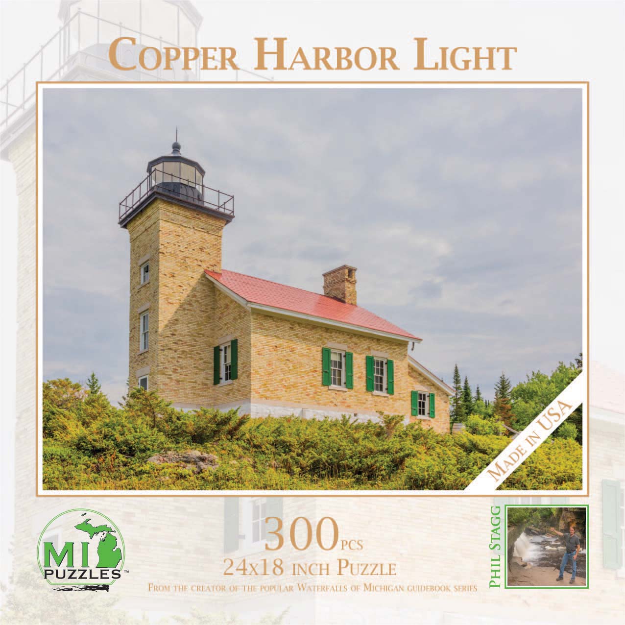 Copper Harbor Light Lighthouse Jigsaw Puzzle