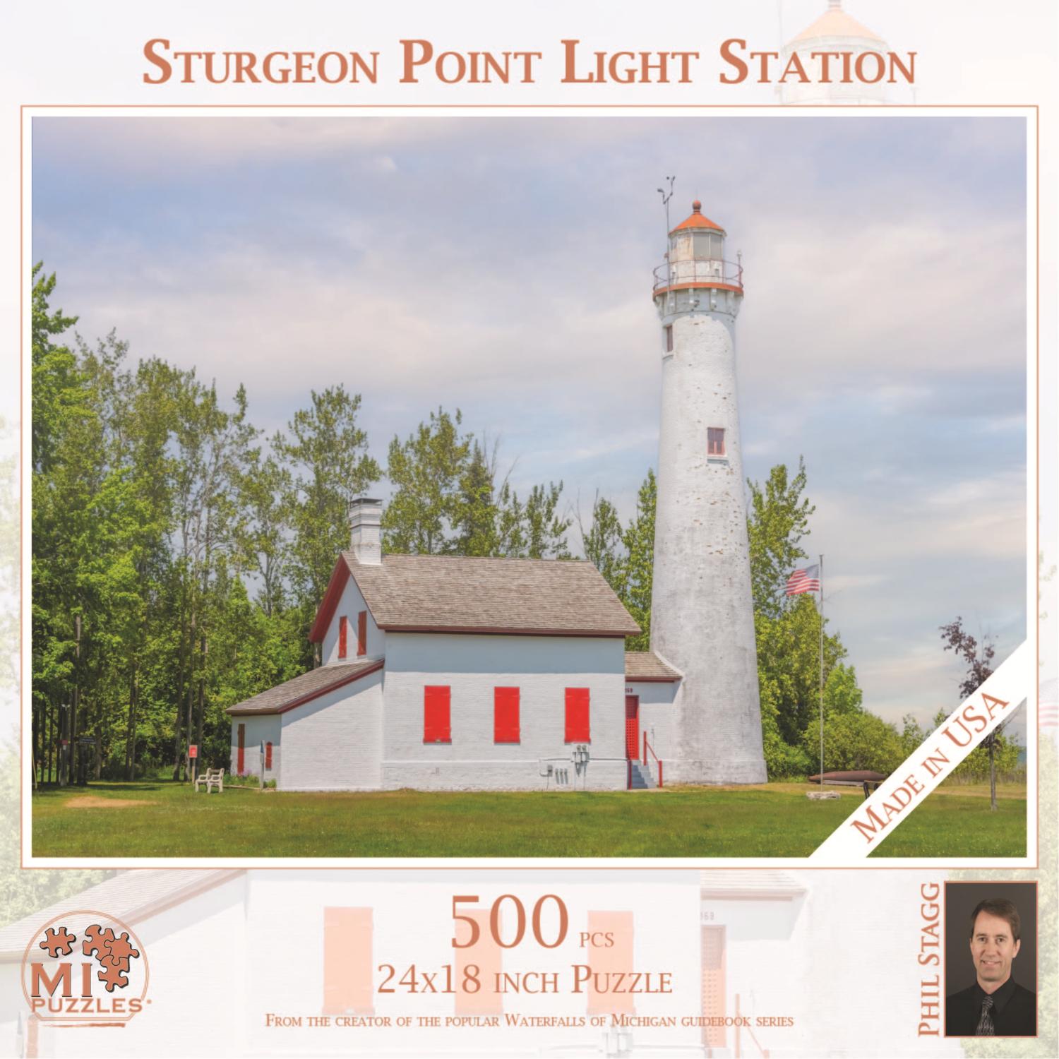 Sturgeon Point Lighthouse Photography Jigsaw Puzzle