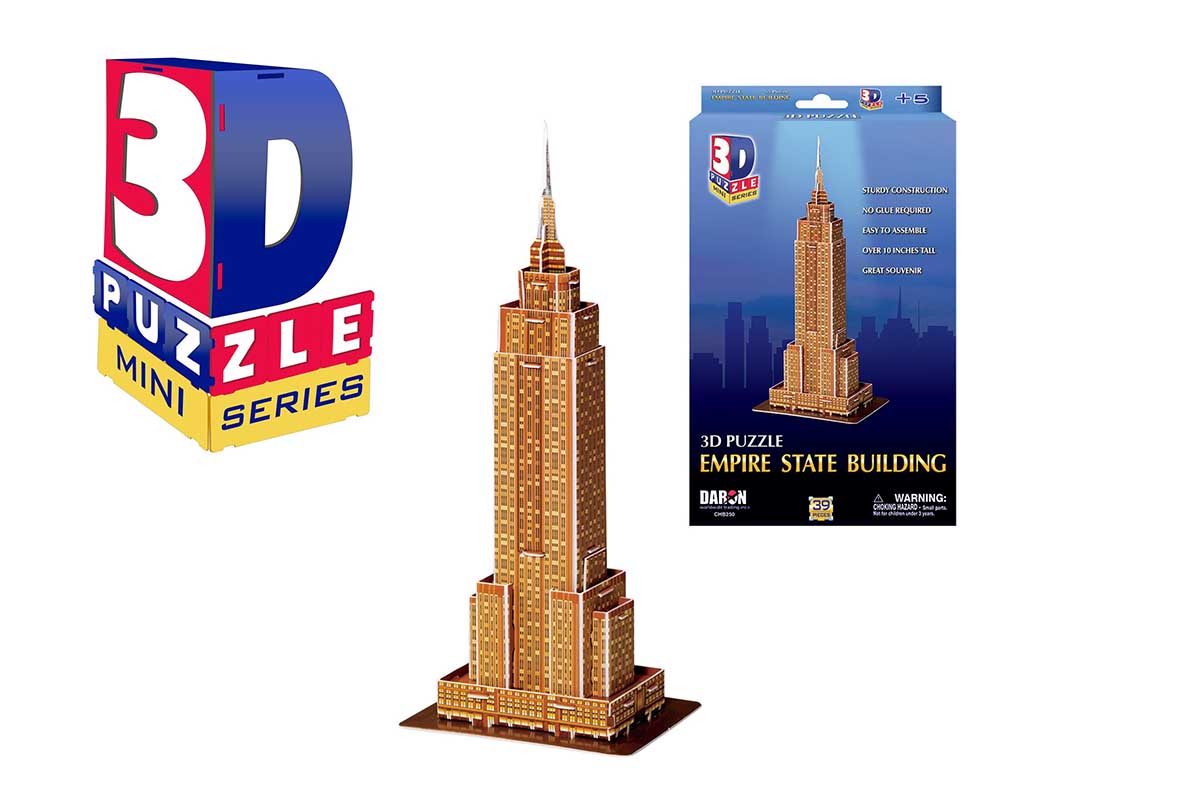 Mini Empire State Building - Scratch and Dent New York 3D Puzzle