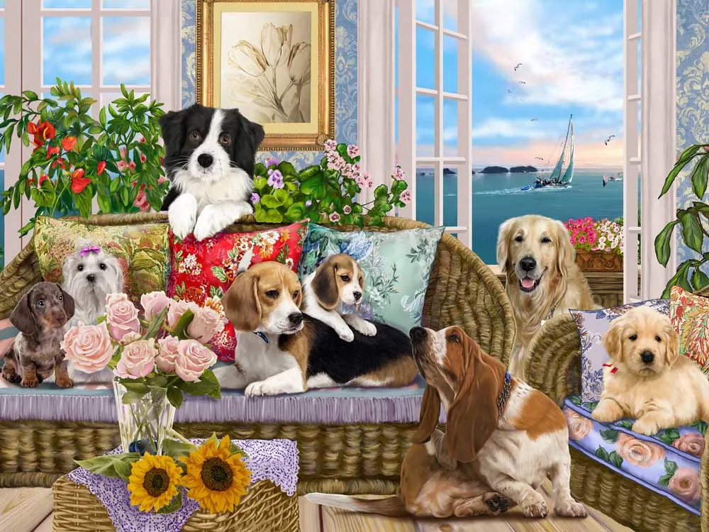 Dogs on the Sofa Dogs
