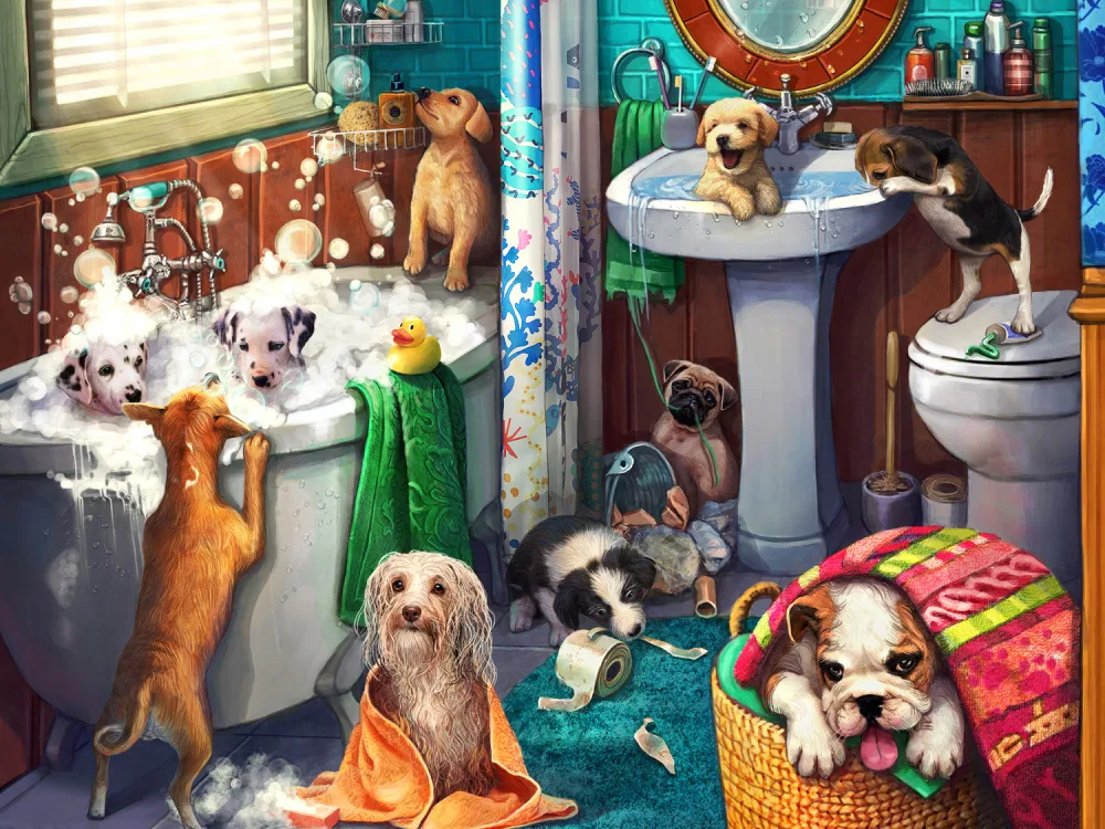Bathroom Break Dogs