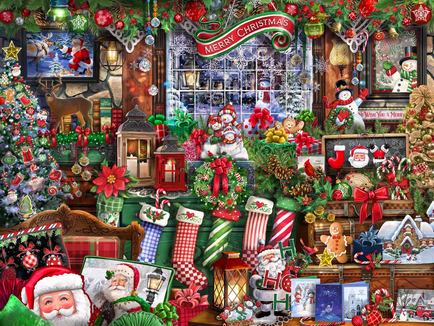 Christmas Collectibles  Christmas Jigsaw Puzzle