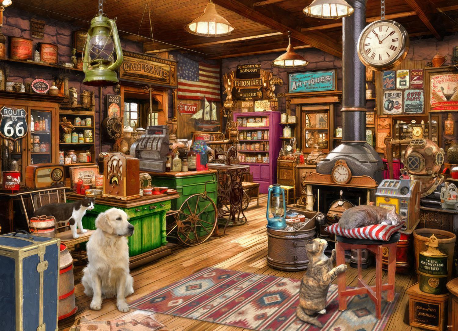 General Store General Store Jigsaw Puzzle