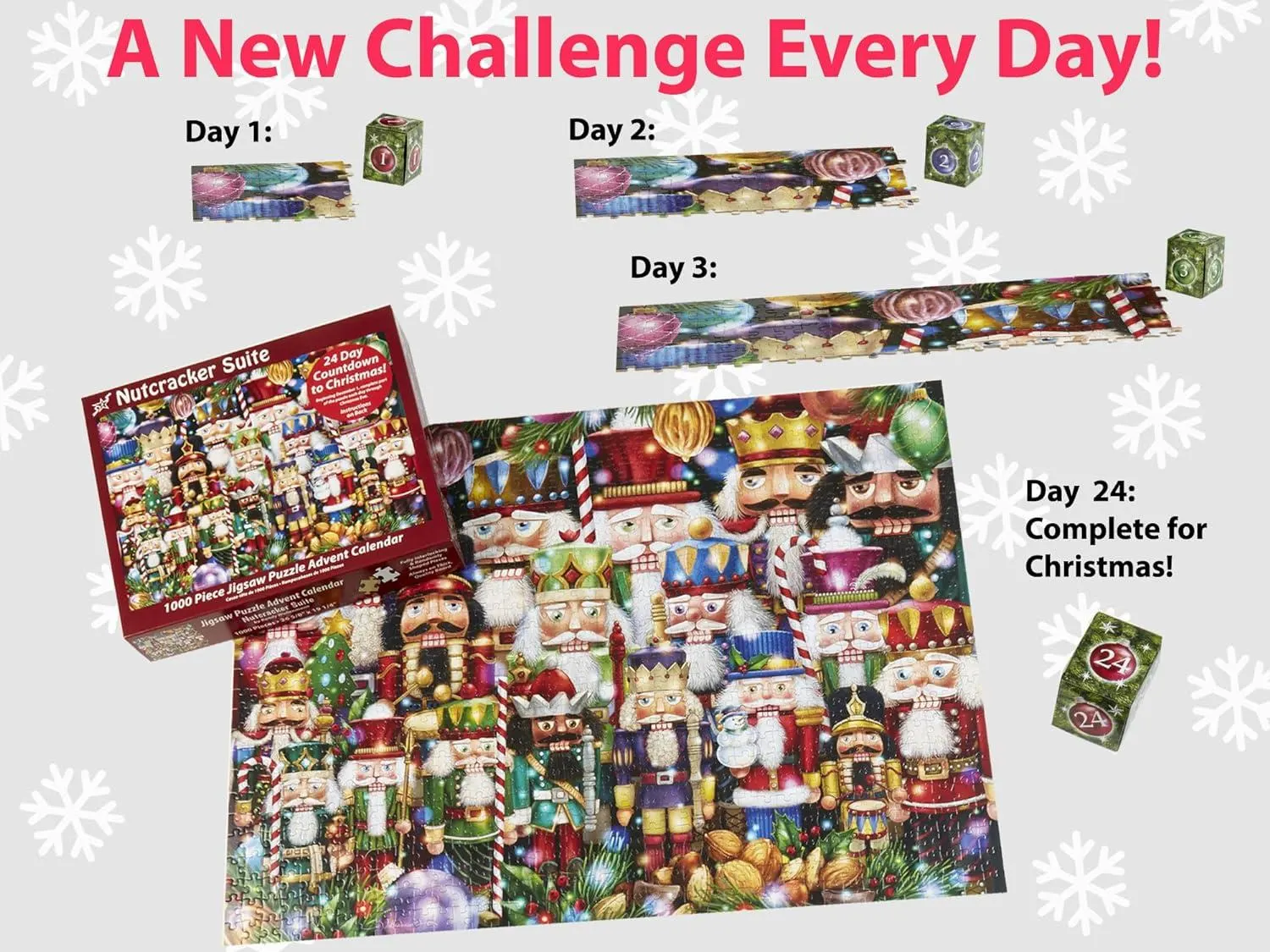 Nutcracker Suite Jigsaw Puzzle Advent Calendar Christmas