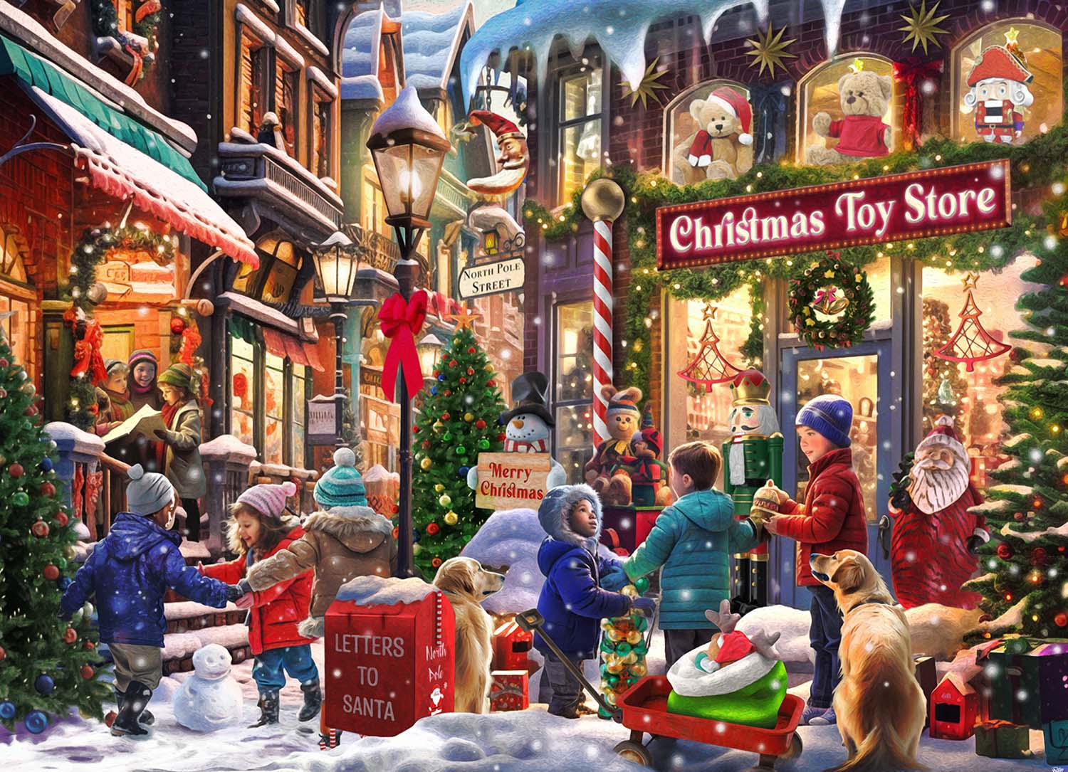 Christmas Toy Store Jigsaw Puzzle Advent Calendar Christmas Jigsaw Puzzle