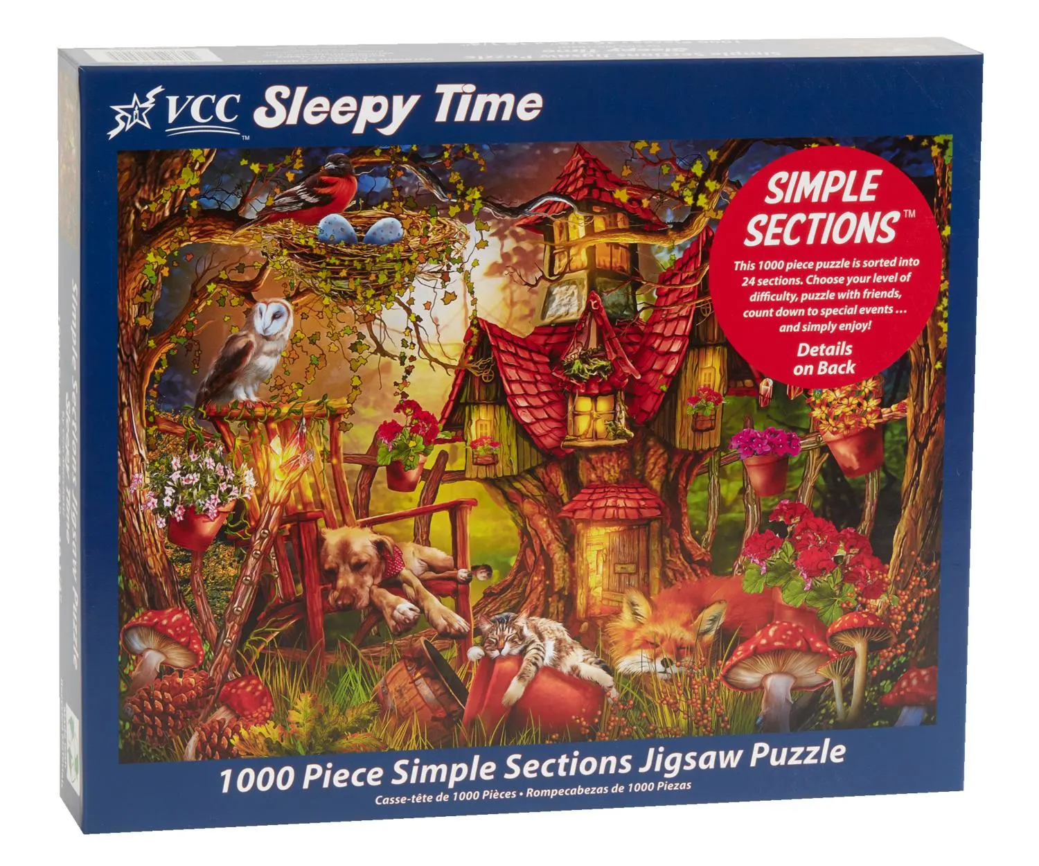 Sleepy Time Simple Sections Animals