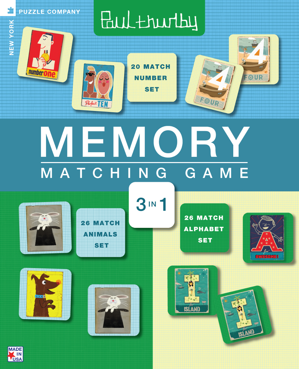 Memory Matching Game - Scratch and Dent Jigsaw Puzzle