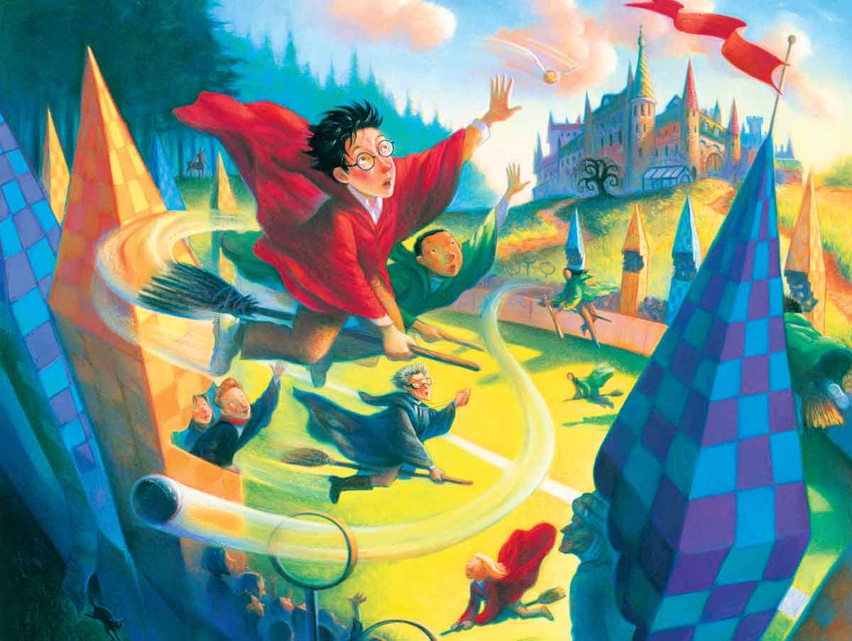 Quidditch Fantasy Jigsaw Puzzle