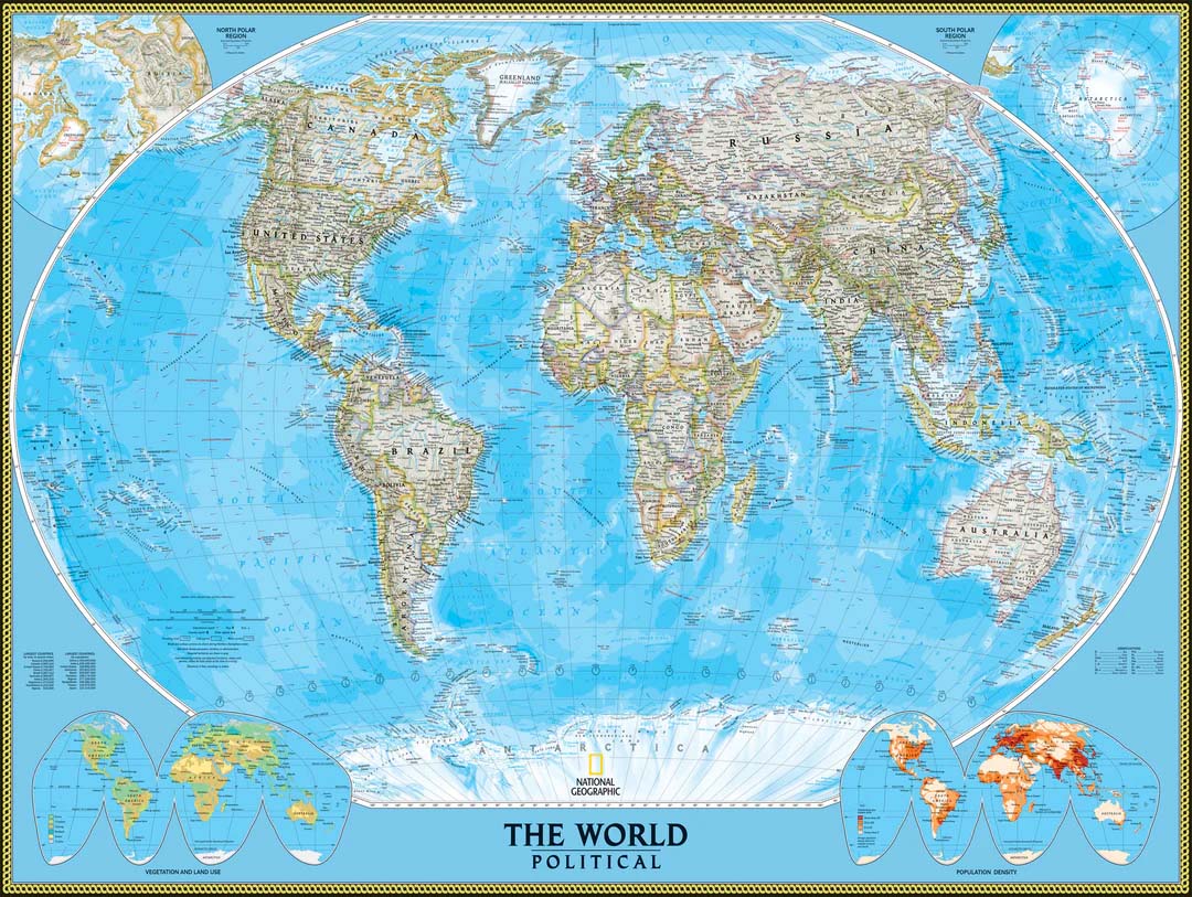 The World, 1000 Pieces, New York Puzzle Co | Puzzle Warehouse