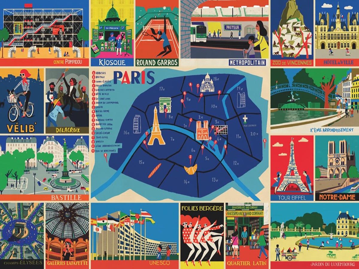 Paris Paris & France Jigsaw Puzzle