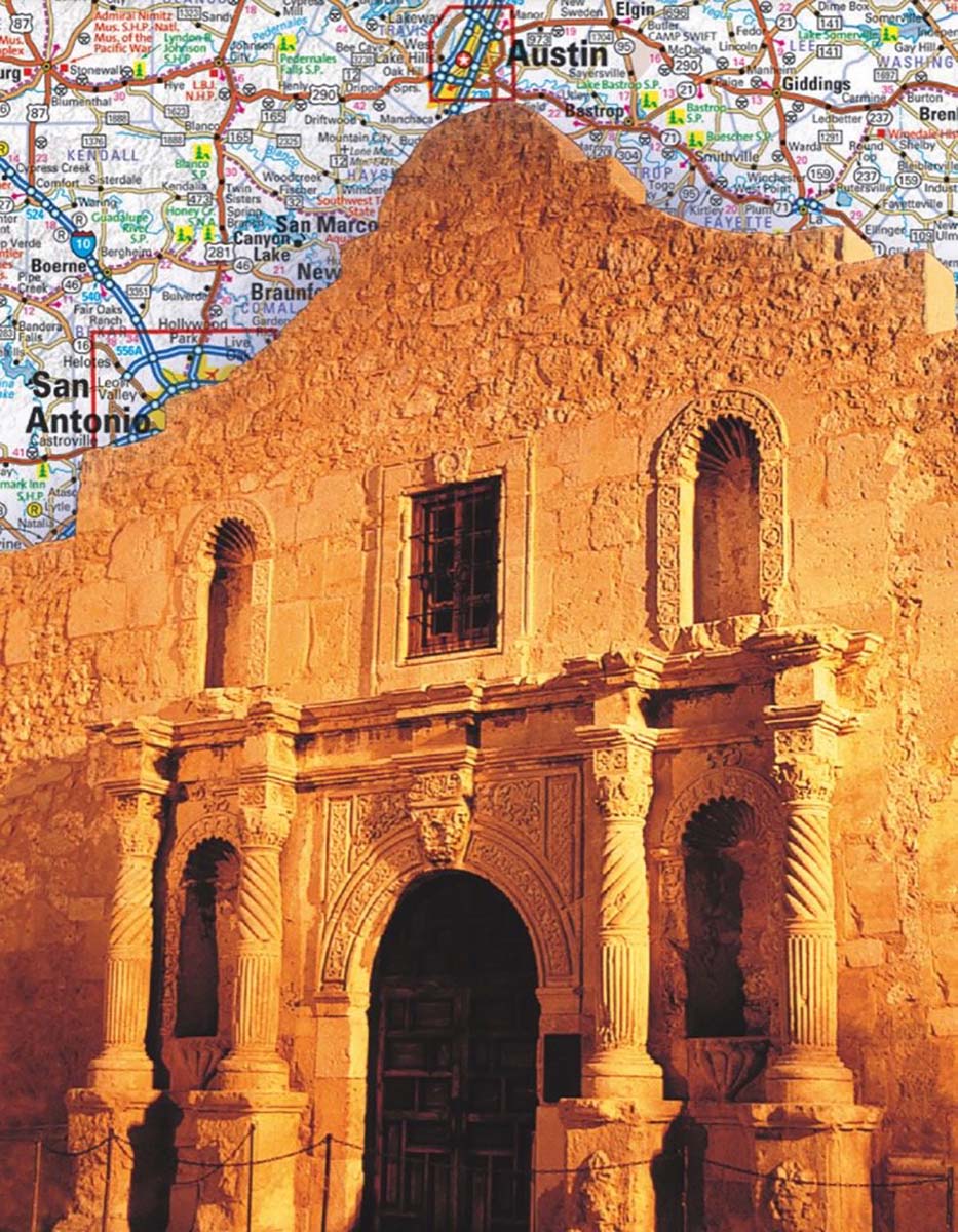 Texas Mini Puzzle Landmarks & Monuments Jigsaw Puzzle