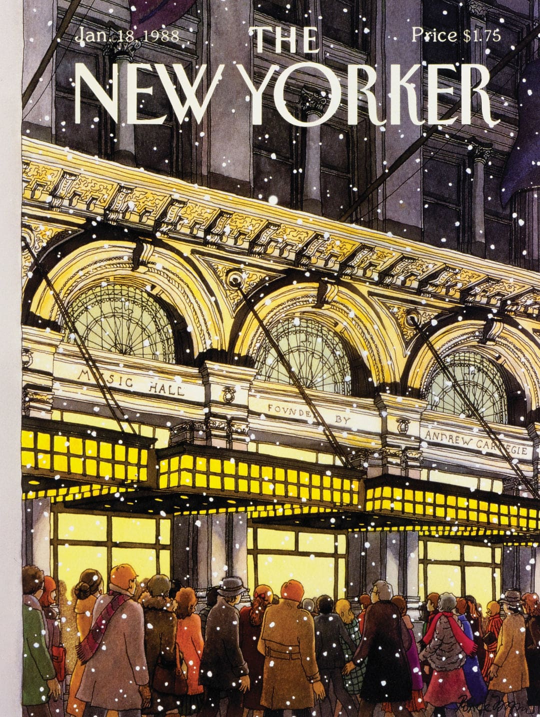 Carnegie Hall Magazines and Newspapers