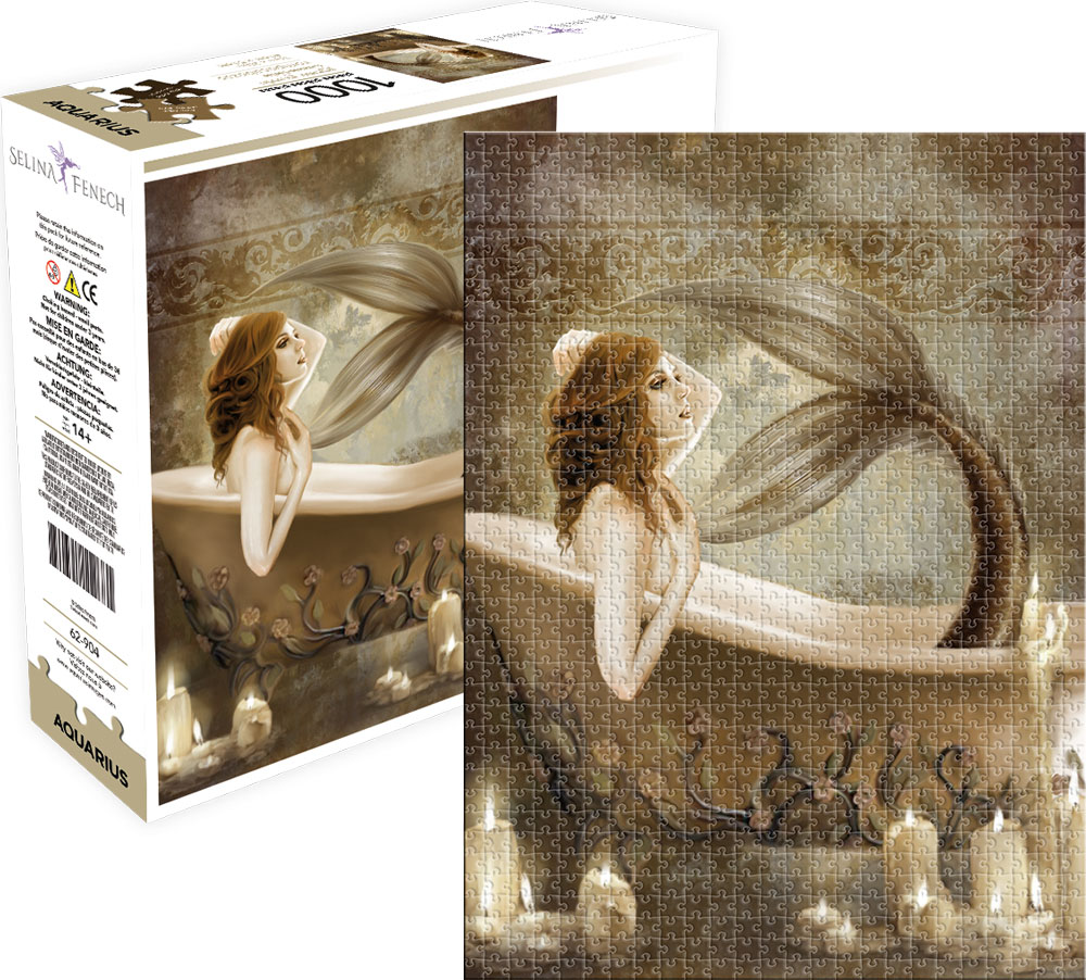Lady of the Ocean Mermaid Jigsaw Puzzle By Jacarou Puzzles