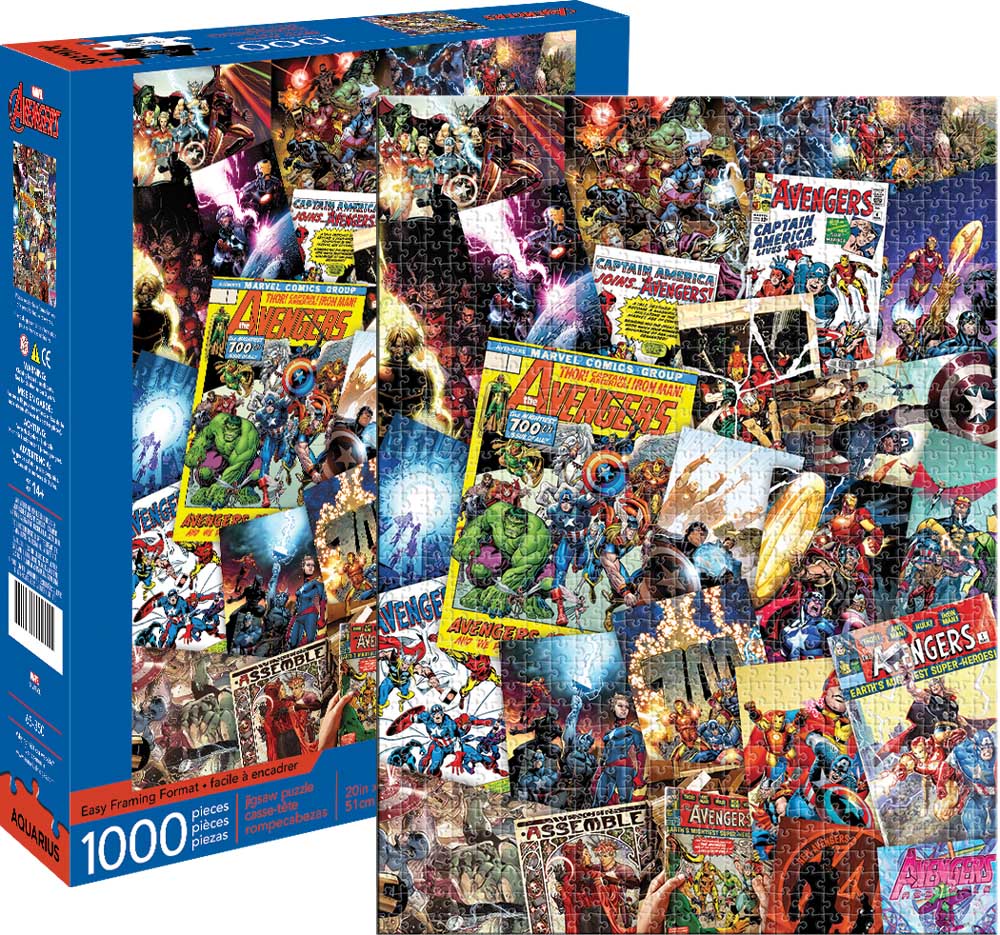 Marvel Avengers Collage Superheroes Jigsaw Puzzle