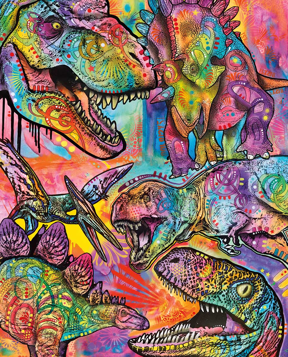 DR- Dinosaurs - Scratch and Dent Dinosaurs Jigsaw Puzzle
