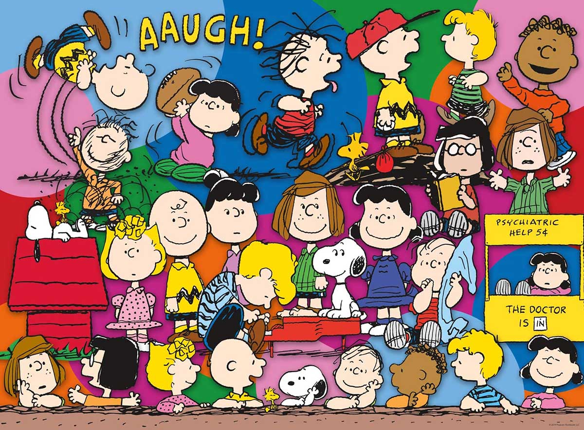 Peanuts Cast - Scratch and Dent Humor Jigsaw Puzzle