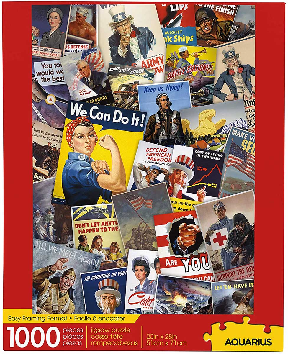 Smithsonian War Posters History Jigsaw Puzzle