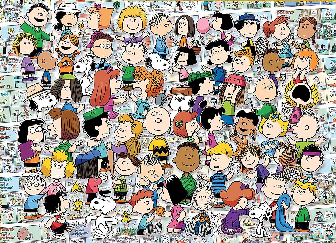 Peanuts Cast - Scratch and Dent Movies & TV Jigsaw Puzzle