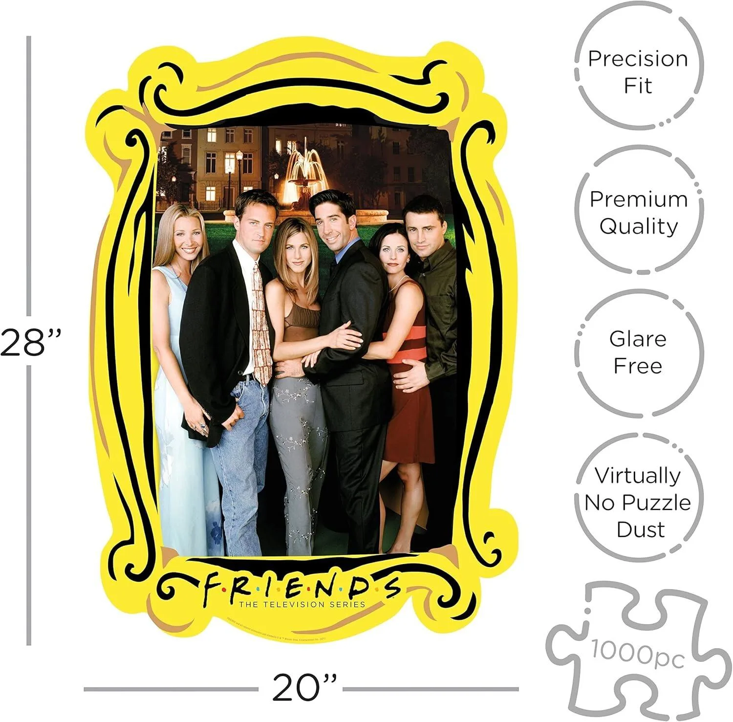 Friends Water Fountain Diecut - Scratch and Dent Movies & TV