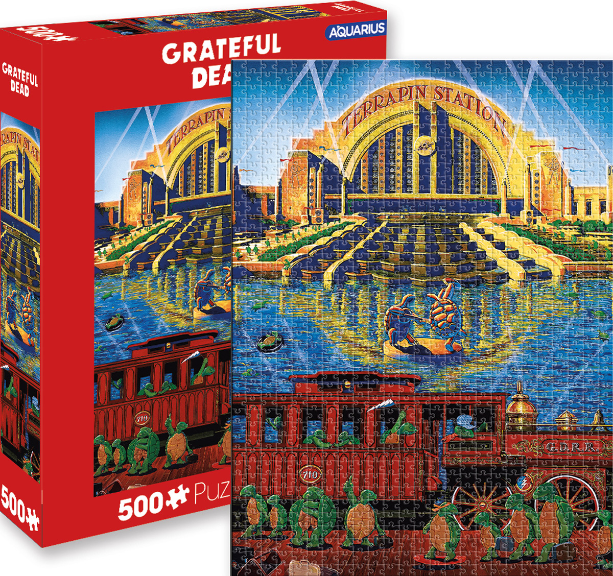 Grateful Dead - Scratch and Dent, 500 Pieces, Aquarius | Puzzle Warehouse