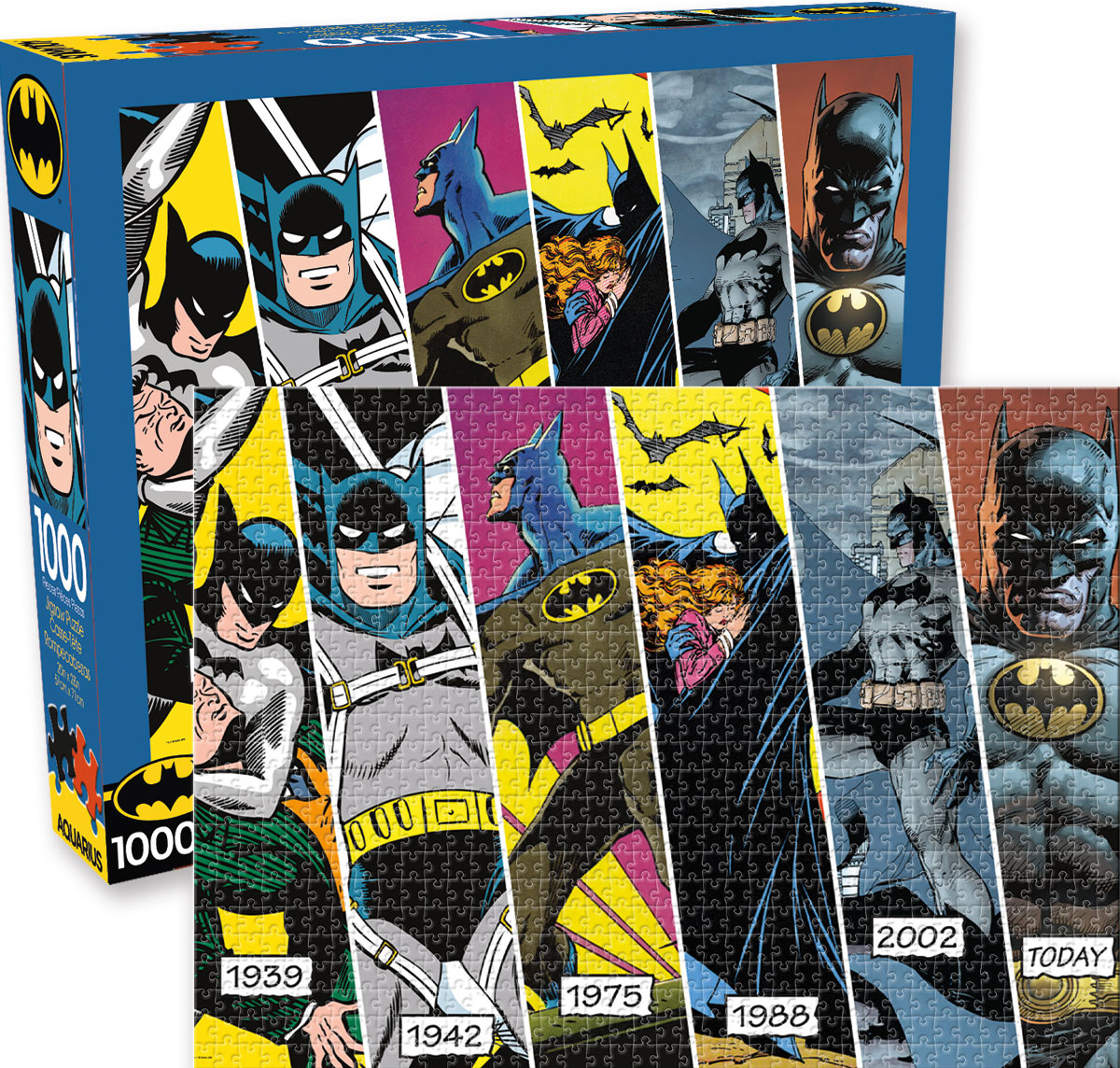 DC Comics Batman Timeline Superheroes Jigsaw Puzzle