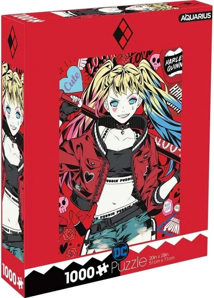 Aquarius DC Harley Quinn ジグソーパズル DC Comics Harley Quinn Puddin' - 1000 Piece Jigsaw Puzzle by