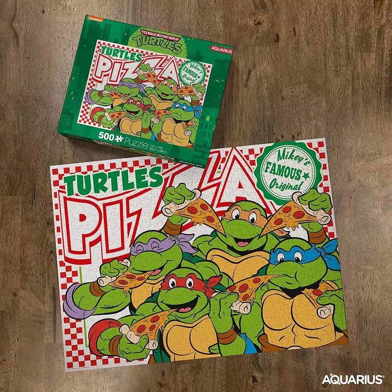 Teenage Mutant Ninja Turtle Pizza - 500 Piece Jigsaw Puzzle