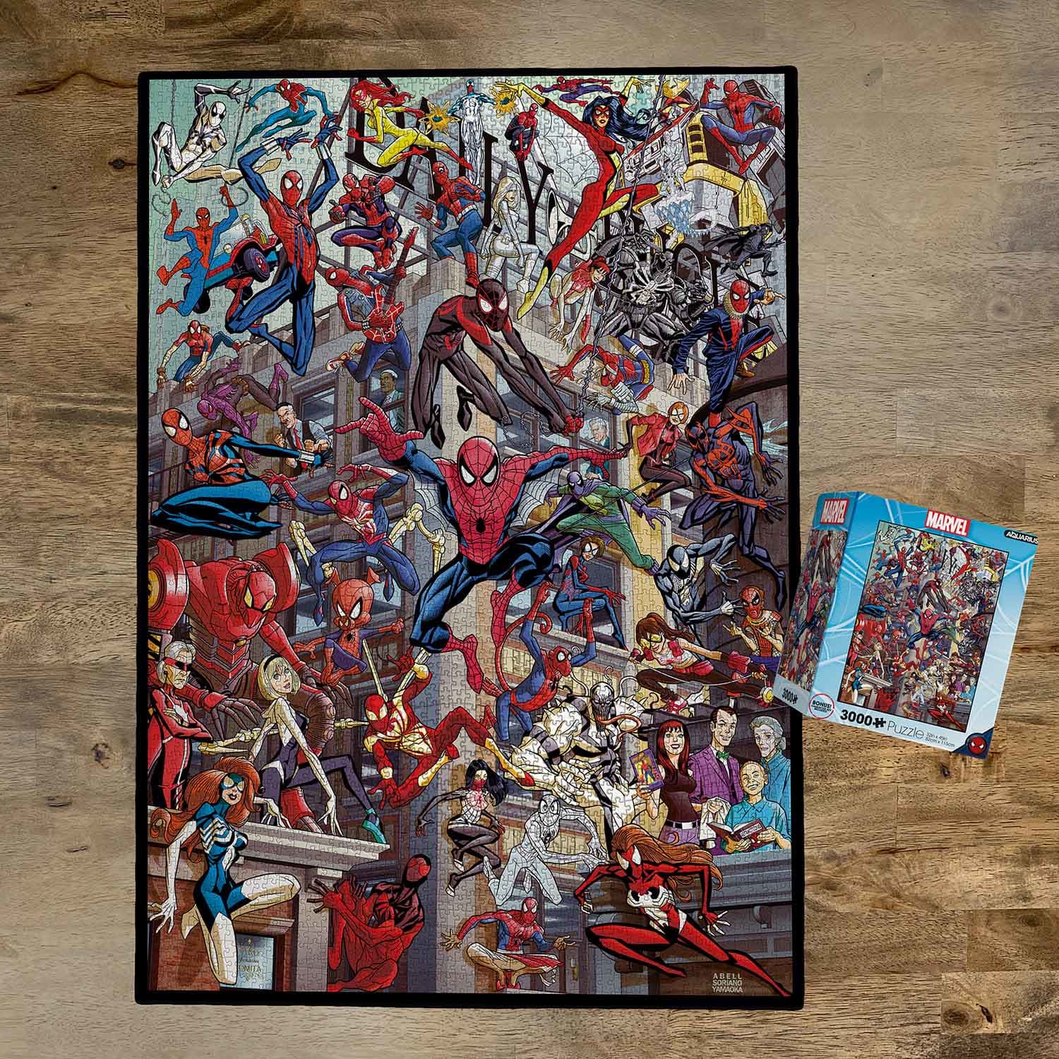 Marvel Spider Man Heroes - 3000 Piece Jigsaw Puzzle by