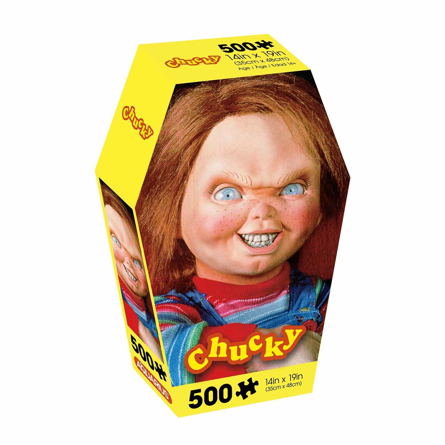 Chucky Coffin Box - 500 Piece Jigsaw Puzzle by Aquarius