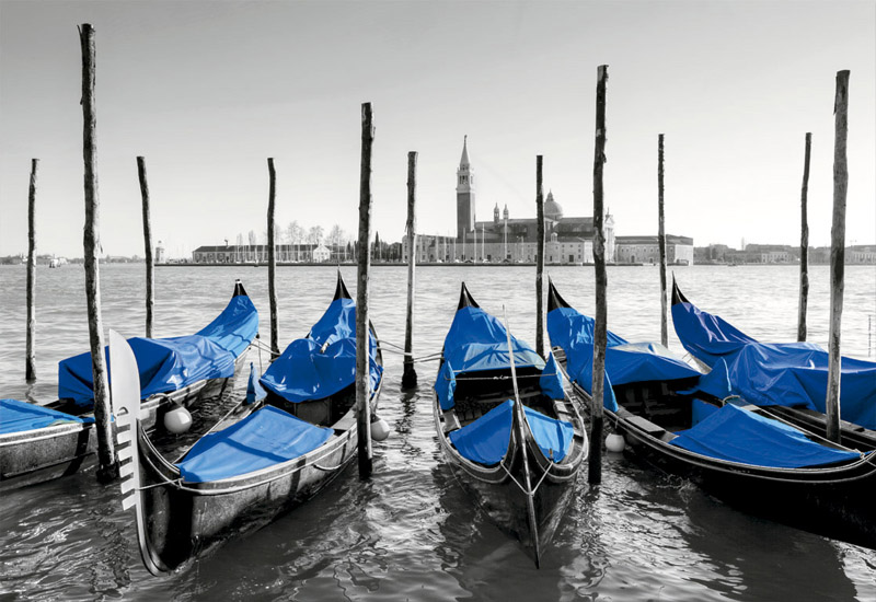 Gondolas In Venice - Scratch and Dent Boat Jigsaw Puzzle