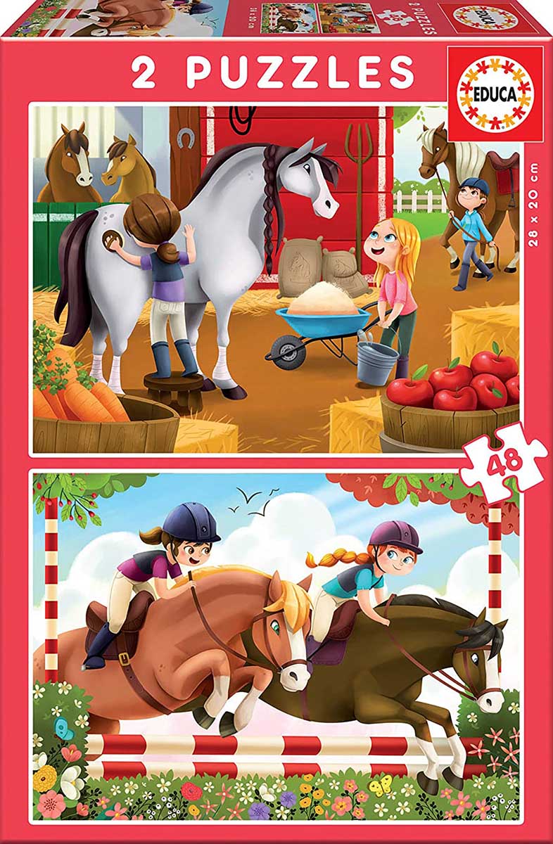 Horse Grooming Horse Jigsaw Puzzle