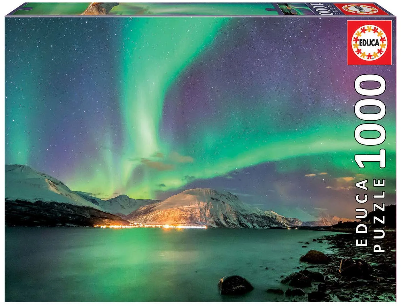 Nieves Puzzle ユトレヒト / Utrecht Aurora Borealis - 1000 Piece Jigsaw Puzzle by Educa | Puzzle